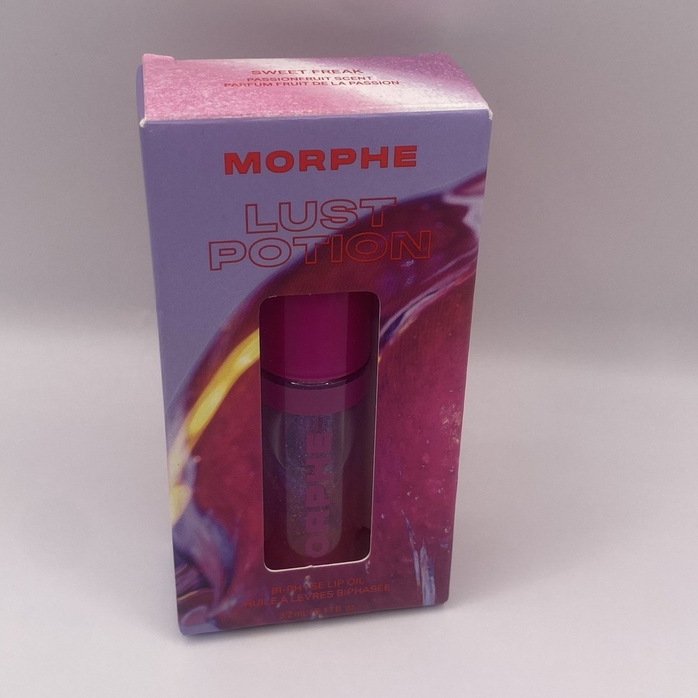 Morphe Lust Potion Bi Phase Lip Oil Gloss‎ Sweet Freak 3.2mL / 0.11 fl oz NIB